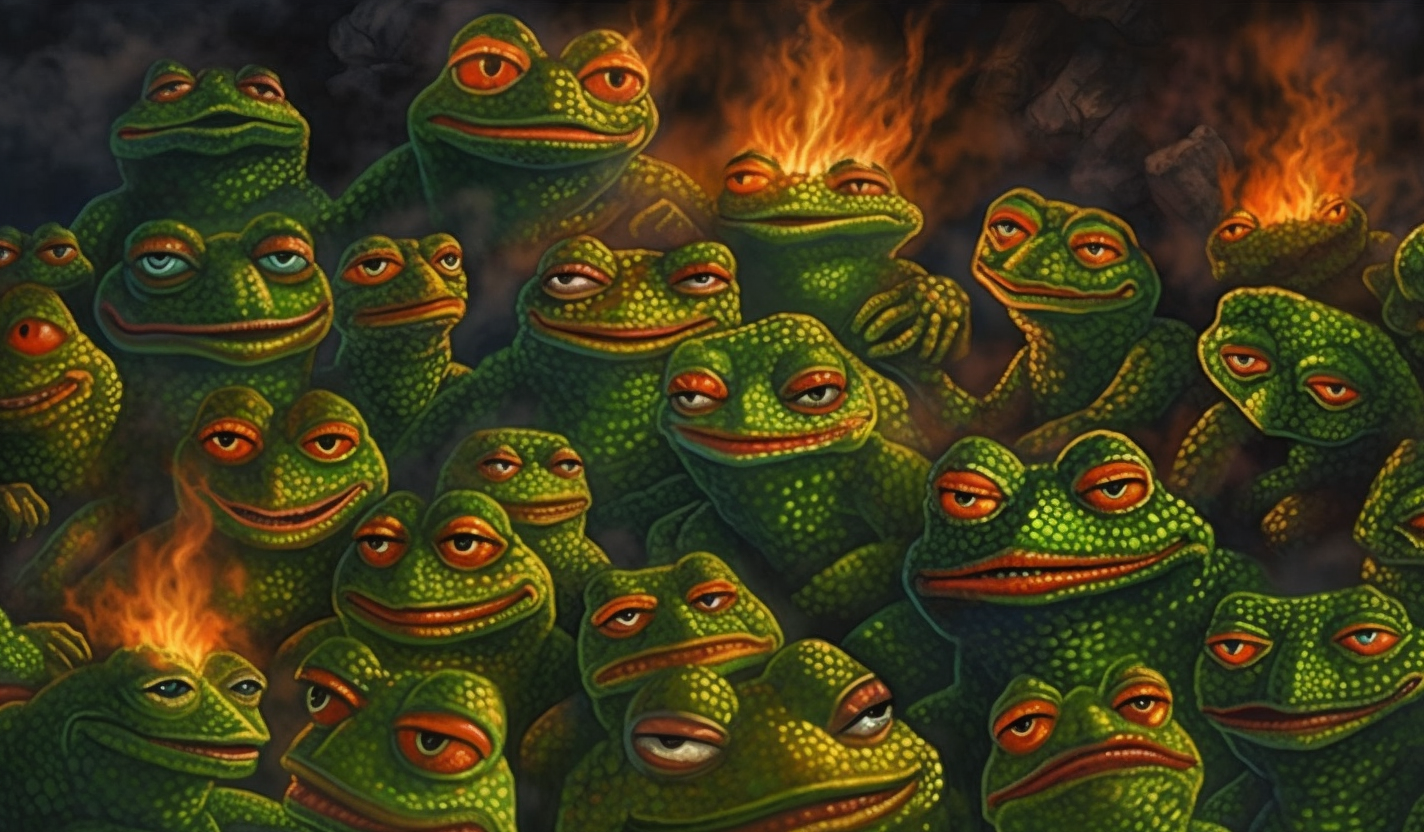 Bitcoin Frogs Leaps to Top: Pepe-Themed NFT Most Traded Amid Bitcoin Ordinals Hype