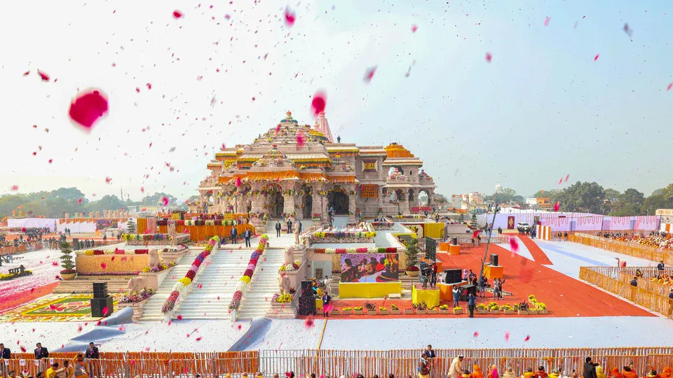 Ultra-Level Security Blanket Wraps Ayodhya for Ram Mandir Ceremony